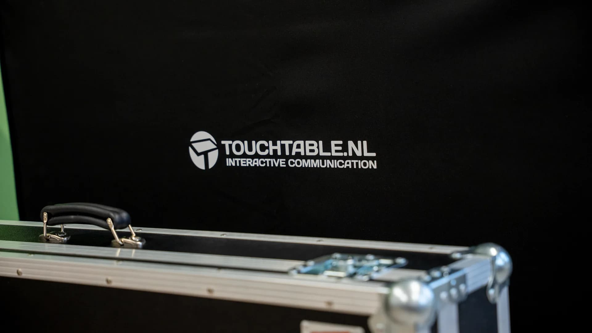 TouchTable Go in compacte reiskoffer