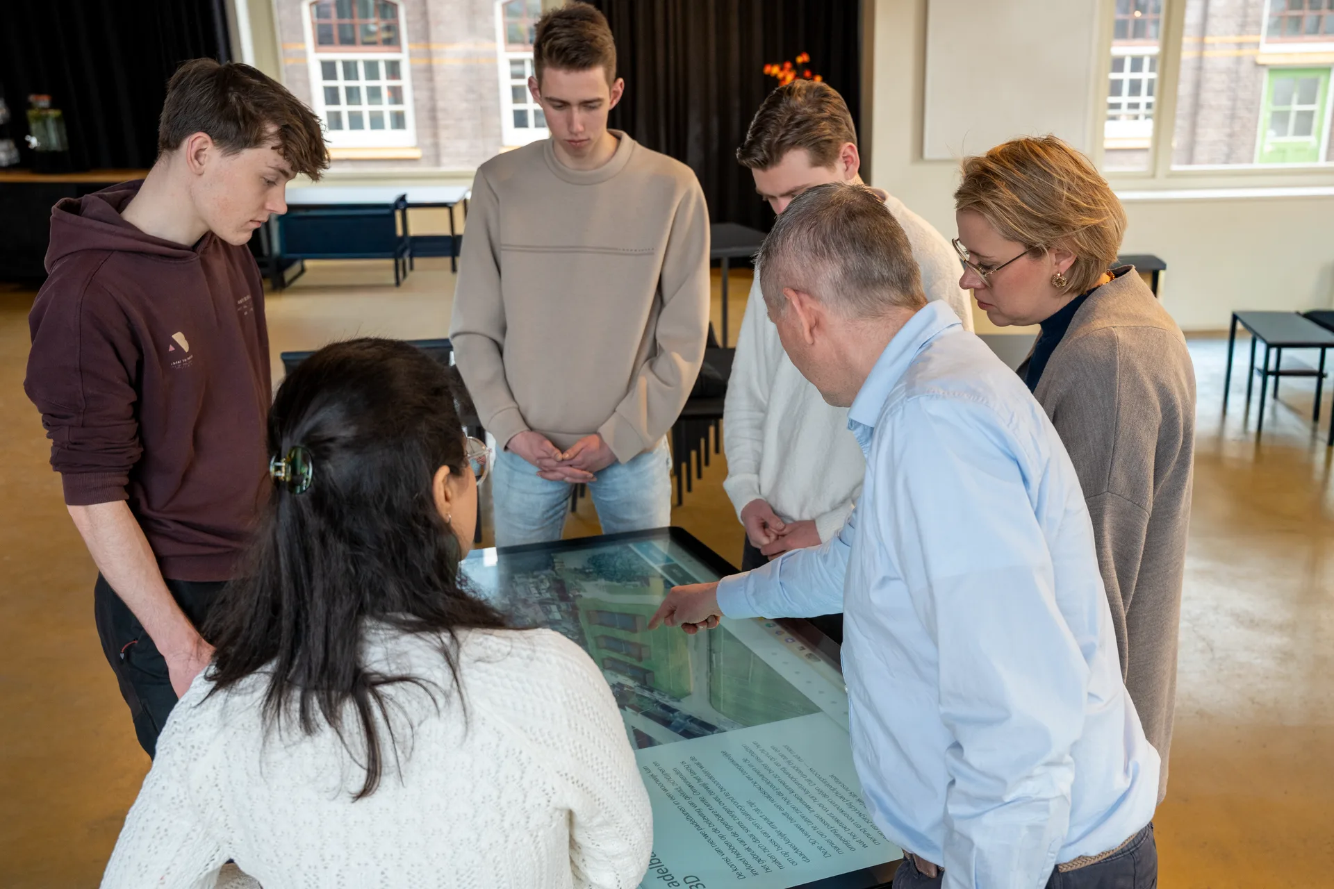 PraatMee-tafel touchscreen