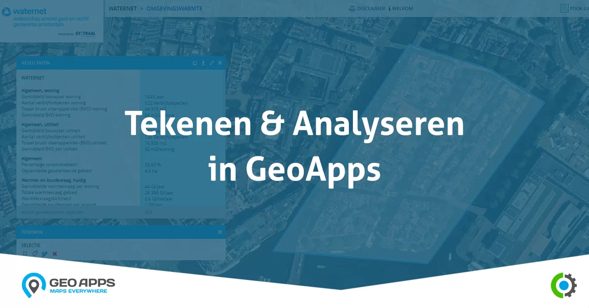 Tekenen en Analyseren in GeoApps