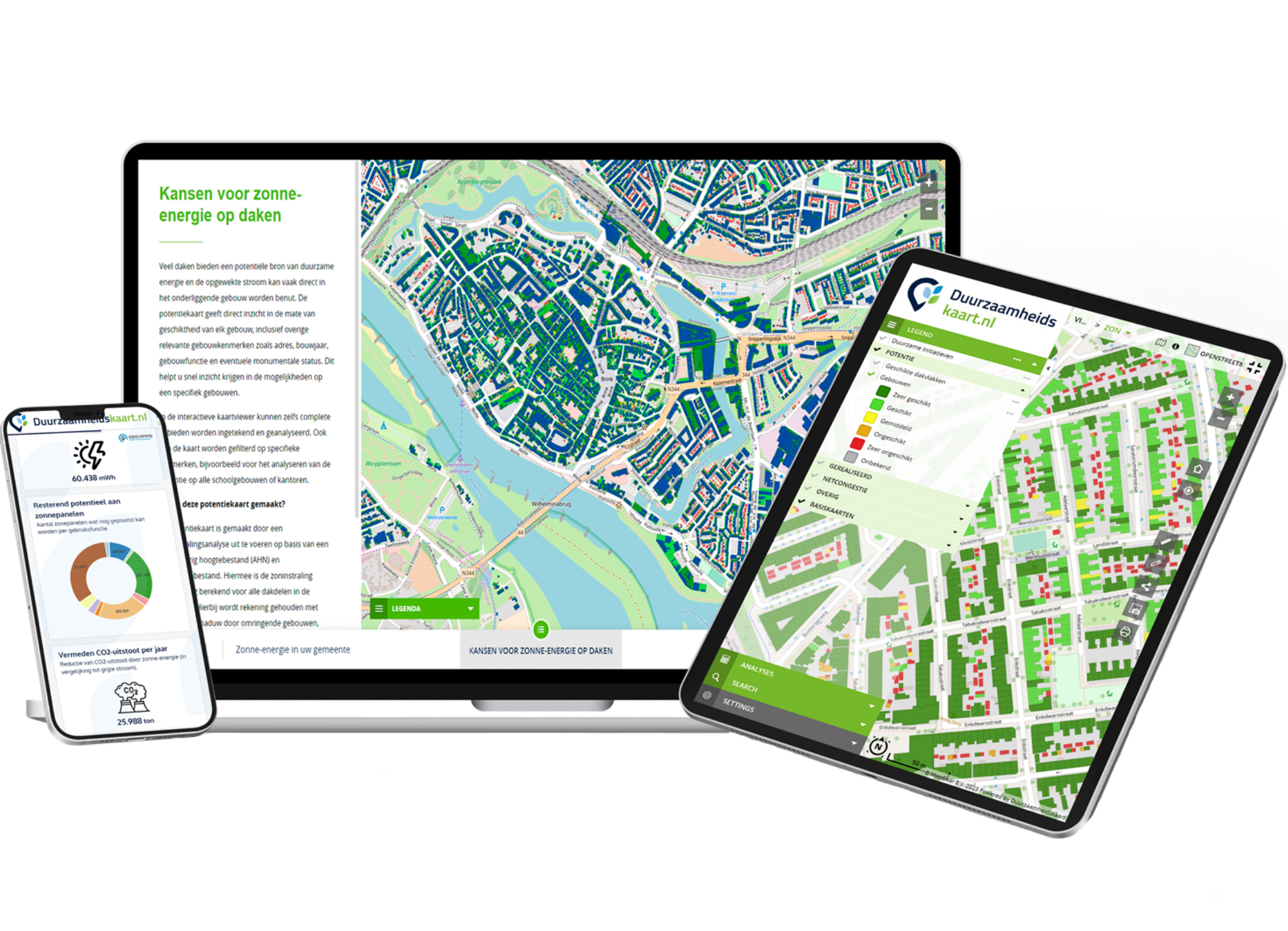 Van Zonnekaart naar Duurzaamheidskaart: hoe een kaart uitgroeide tot een dataplatform